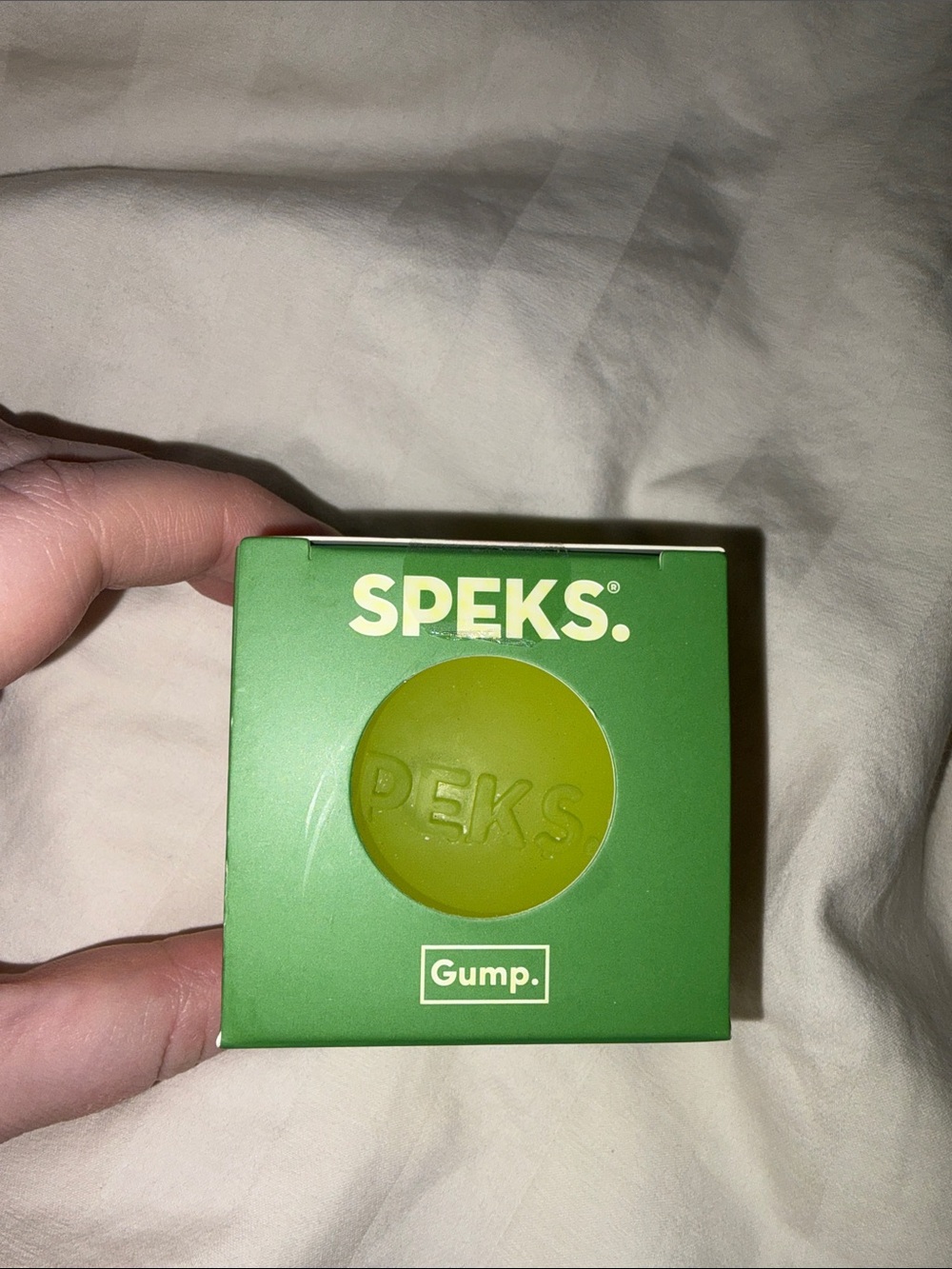 Brand New Speks Gump Memory Gel Stress Ball - Algae🔥